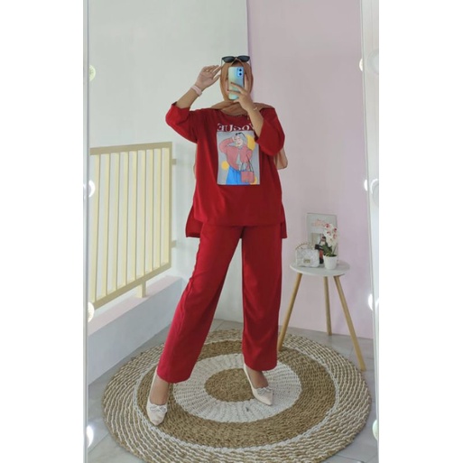 setelan cringkle airflow wanita dewasa sablon oneset bahan crinkle premium terbaru oneset wanita dewasa terbaru 2022 viral