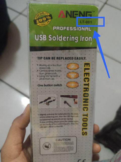 Aneng Lt002 Solder Elektrik Usb Dc 5v 8w