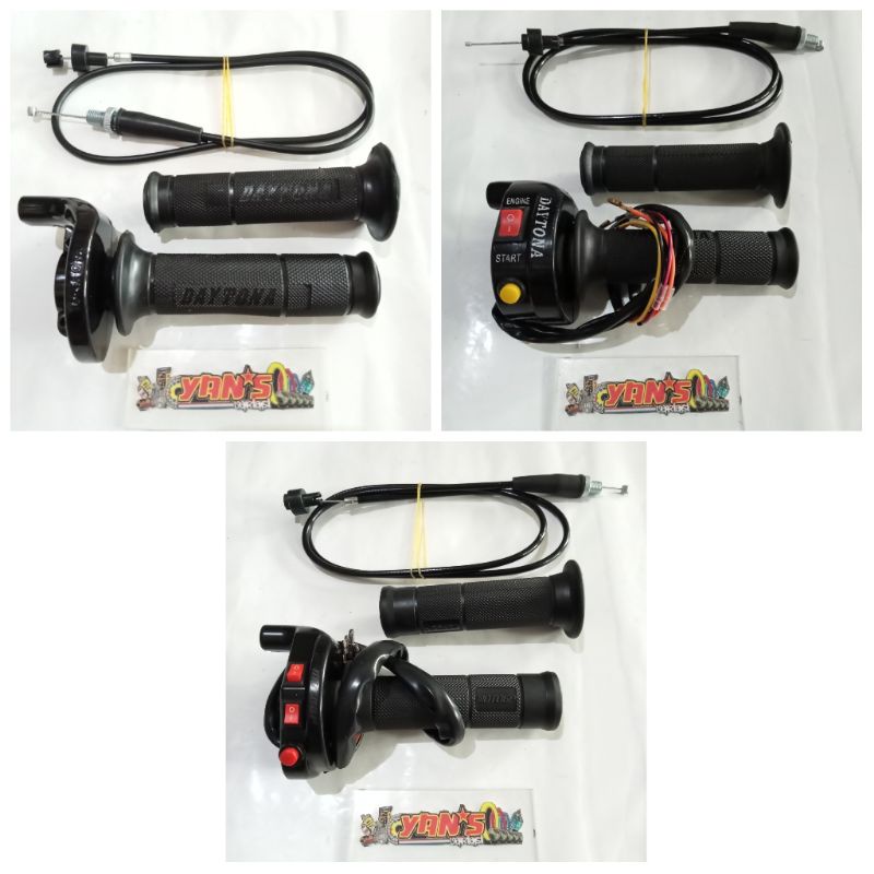 GAS SPONTAN DAYTONA POLOS GAS SPONTAN DAYTONA DUA TOMBOL GAS SPONTAN DAYTONA TIGA TOMBOL KABEL GAS S