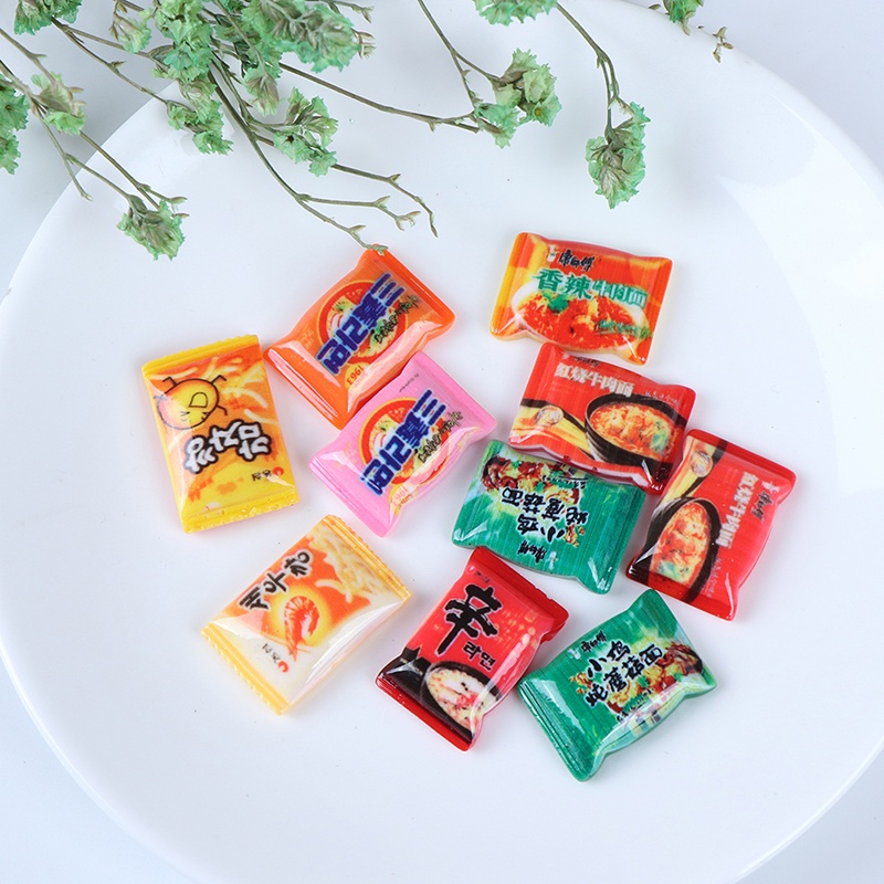 10pcs Mie Instan DIY Untuk Bermain Peran