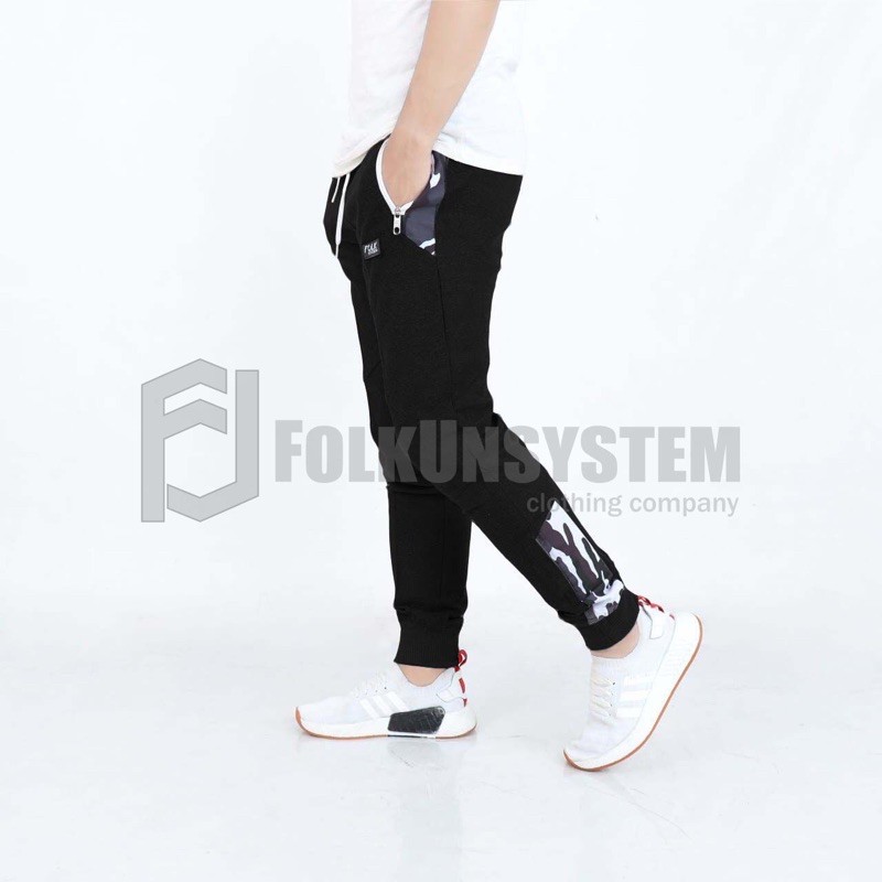 celana panjang jogger training folksystem