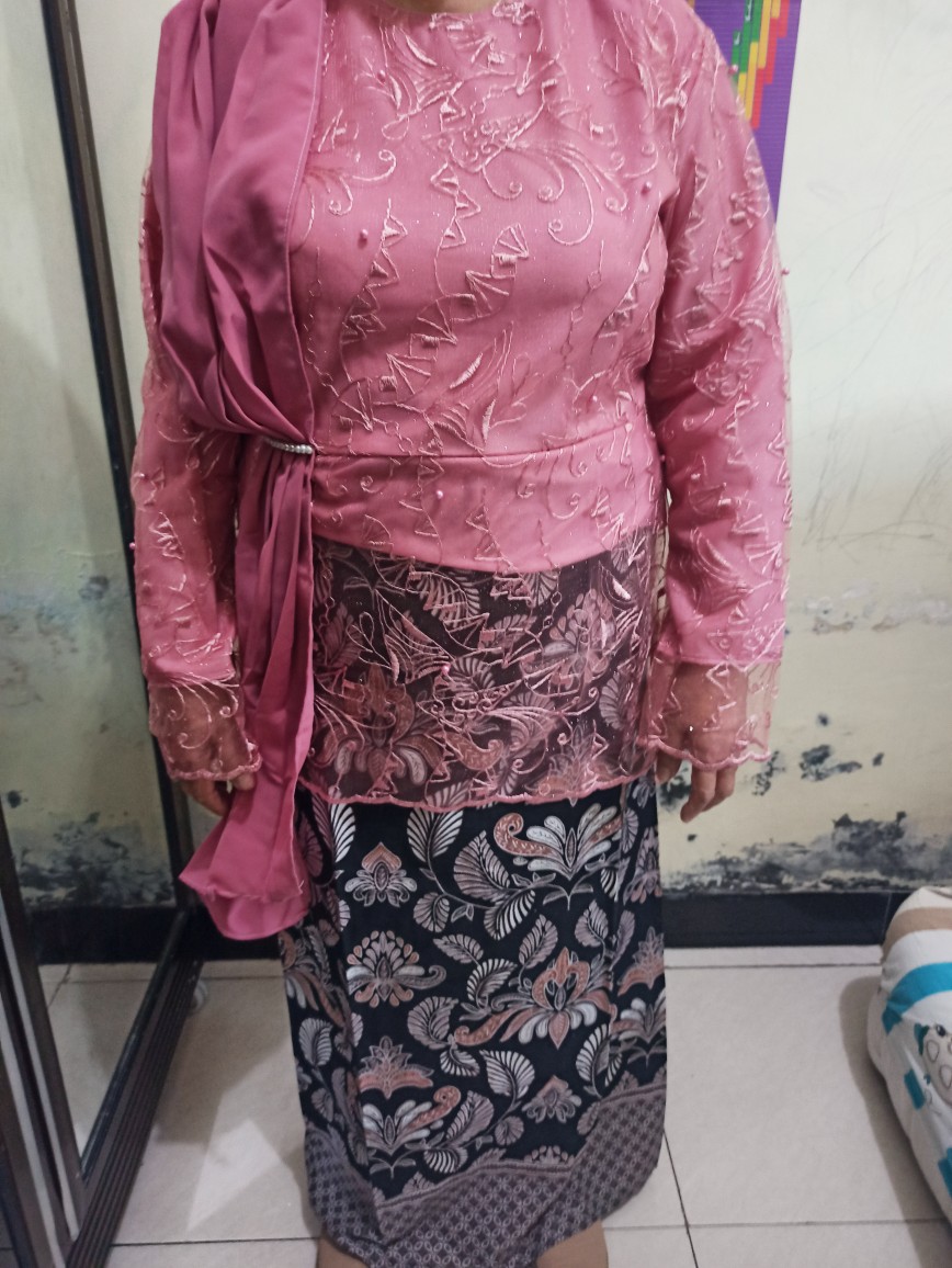 Maura Couple Sania Ruffle Batik Couple Ori Ndoro Jowi Dnt Garansi Termurah Shopee - Batik Couple Mix