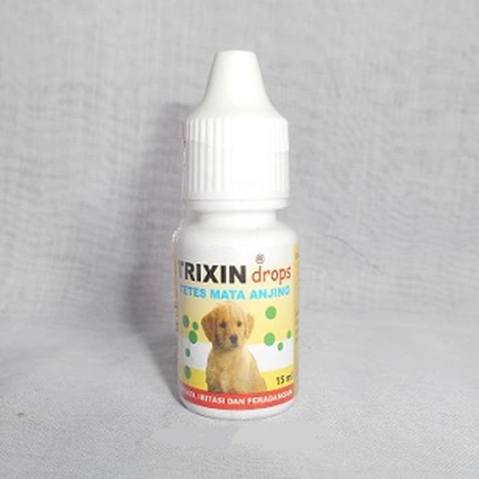 Trixin Dog 15ml Obat Tetes Mata Hidung Anjing Puppy Eye Drop