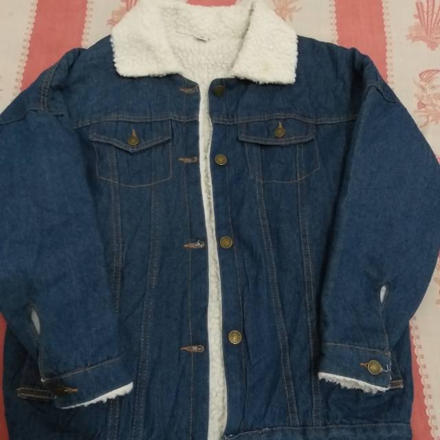 denim jacket sherpa