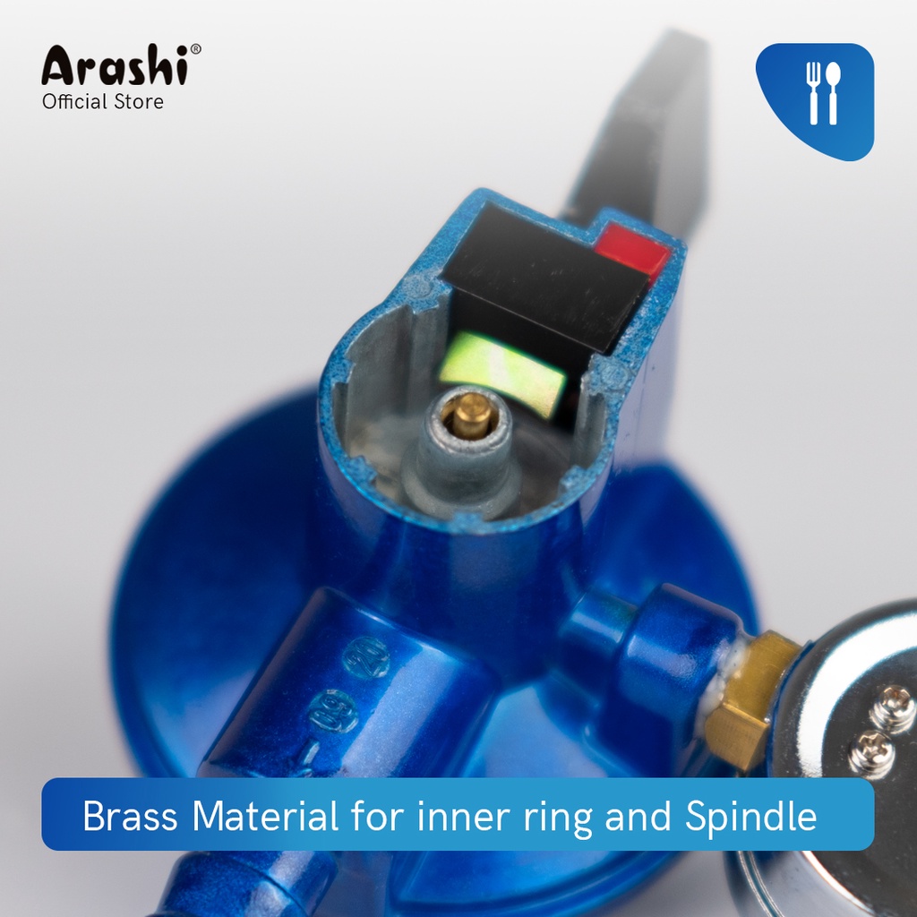 Arashi ARGON 02 Regulator Kompor Gas Anti Bocor SNI