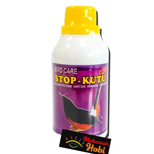 Stop Kutu 250ml Disinfektan Disinfectan Anti Kutu Obat Mandi Burung