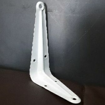 Siku rak L 5&quot; x 6&quot; Putih / Shelf Bracket White Harga Per Pcs (G752)