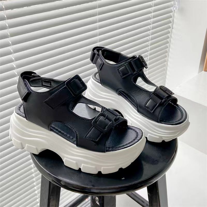 [GROSIR][COD] SEVEN_DAY SANDAL WEDGES WANITA KOREA IMPORT CASUAL SHOES SVN-307