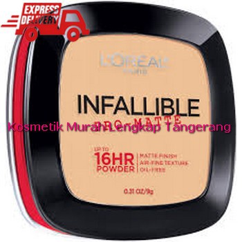 Bedak Padat Loreal Infallible Pro Matte Powder 300  Nude Beige untuk Kulit Berminyak