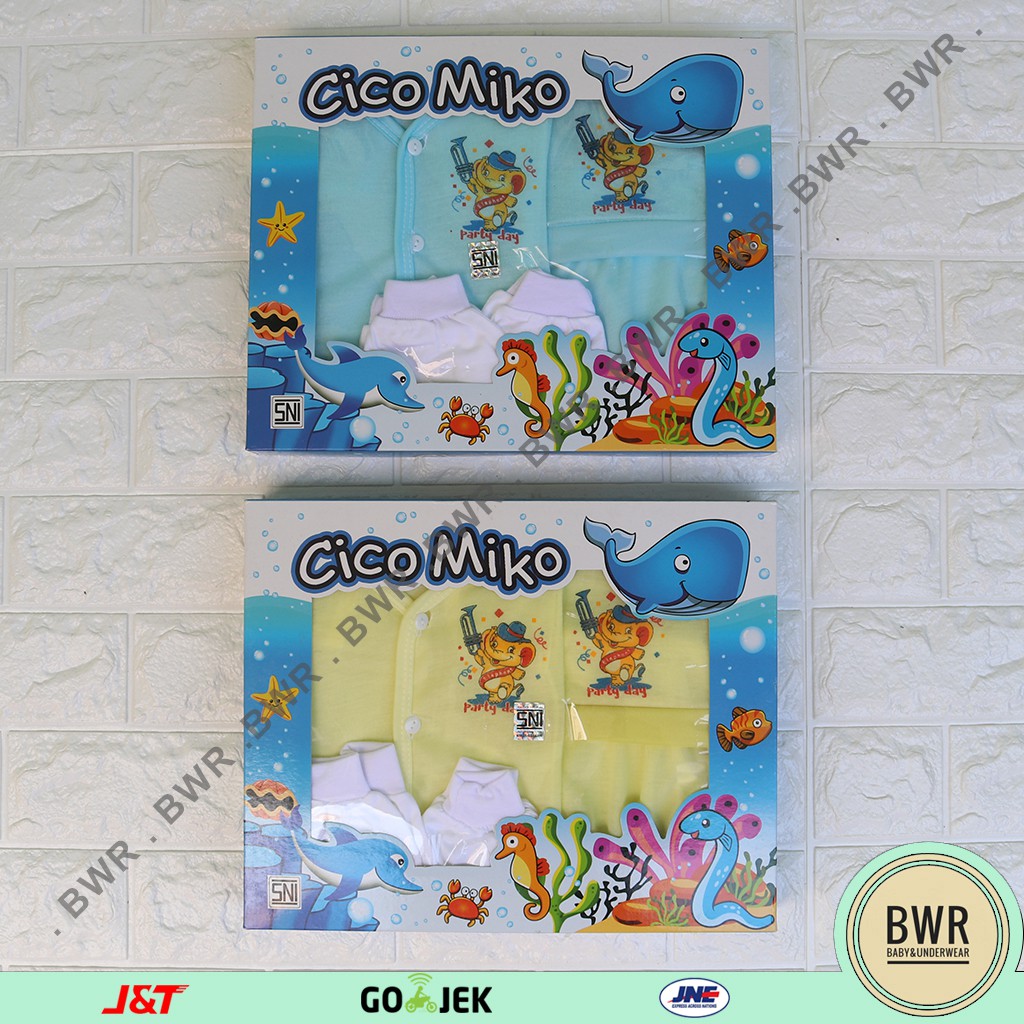 BABY SET CICO MIKO | Perlengkapan Bayi / Kado Bayi - Cmk 21