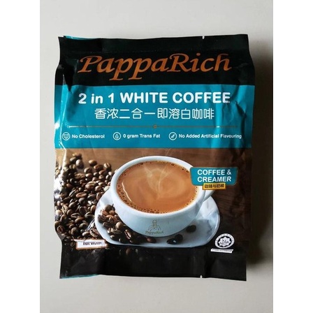 

Papparich 2 in 1 White Coffee Kopi sachet