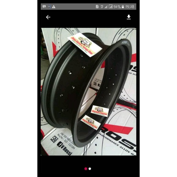 Velg Lebar 500 Ring 17/Velg Lebar 5 Inci Merk Rossi Sprint Xd 36H