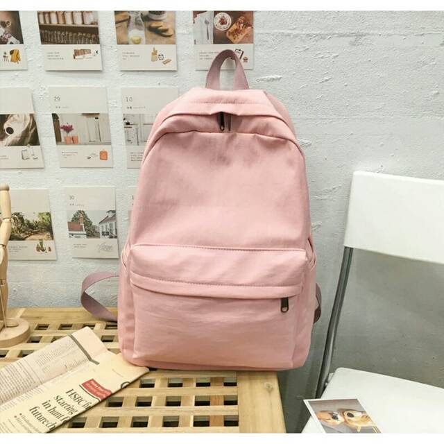 JS_Tas Anak sekolah SD Baby Bag Tas Ransel Anak Sekolah Karakter perempuan Tas Karakter Polos