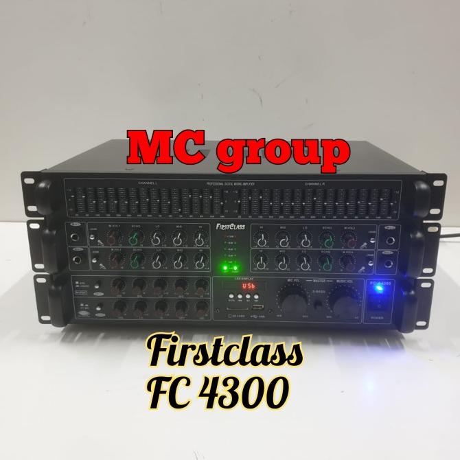 Amplifier FIRSTCLASS FC A 4300 profesional audio FC A4300 ORIGINAL .