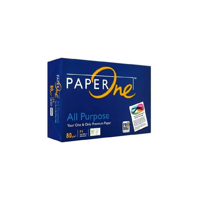 

Kertas Hvs Paperone Ukuran F4 80 Gsm / Gram