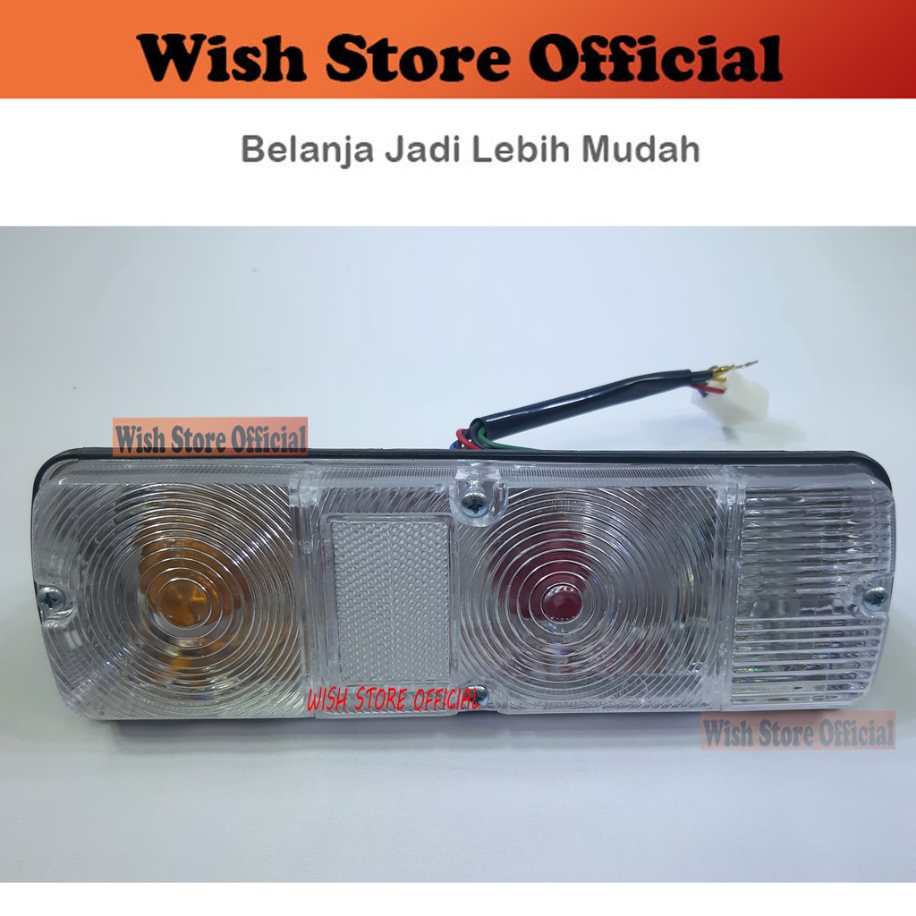Lampu Stop Lamp Rem Stoplamp Belakang Kijang Kotak 4K/ 7K KF20 KF-20 Doyok Pick Up KRISTAL 1 SET DNY