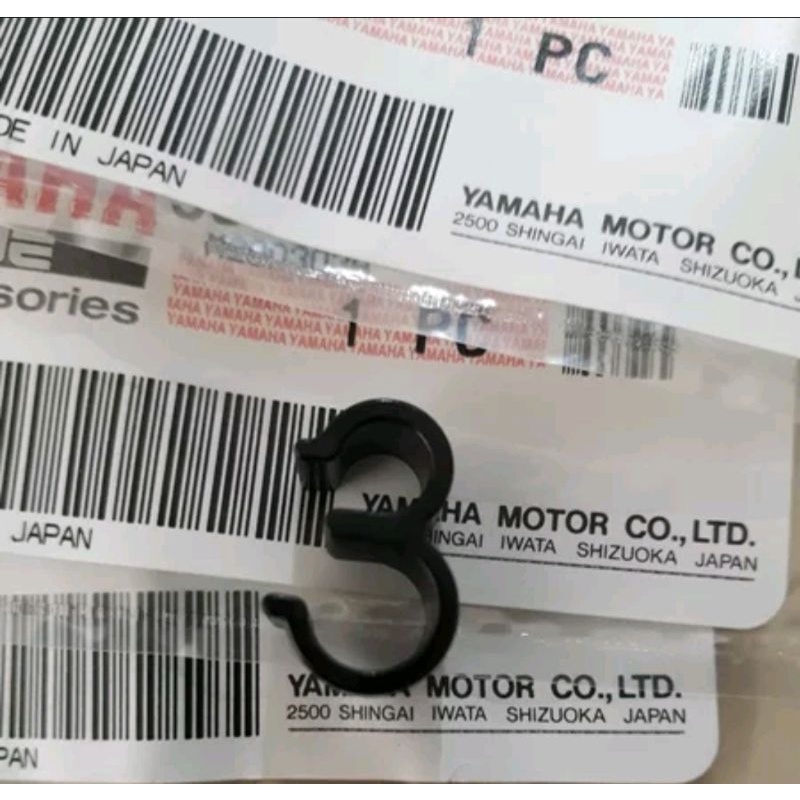 Clip klip kleman selang ycls dan kabel gas atau selang pompa oli besar dan kecil rx king ori yamaha
