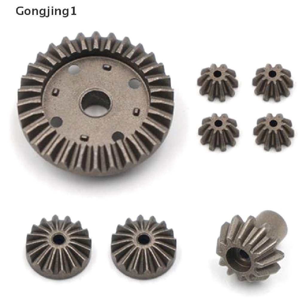 Gongjing1 16pcs / Set Roda Gigi 30t 24t 12t 12t Untuk Mobil Wltoys 12428 12429