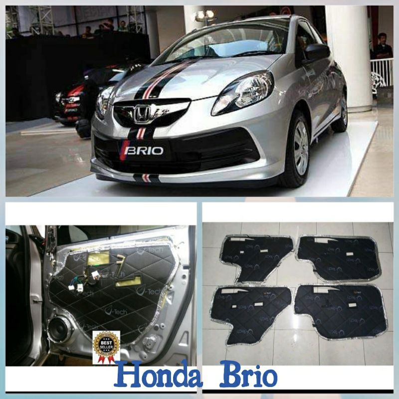 Honda Brio peredam suara pintu mobil