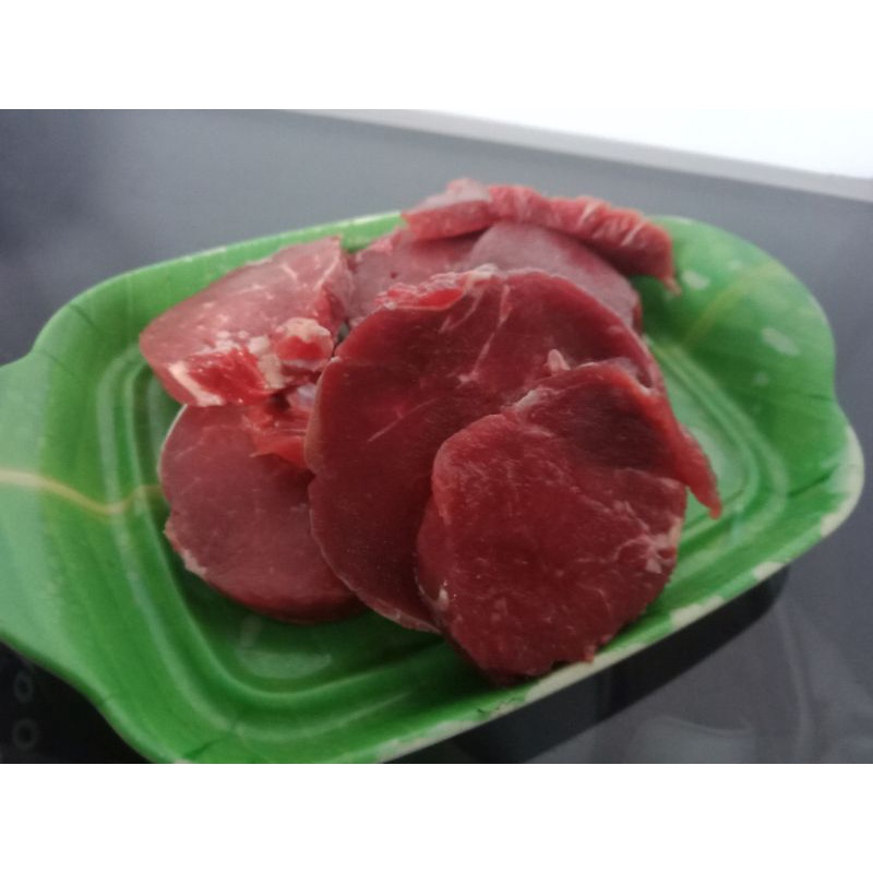 

tenderloin potongan steak/daging khas dalam 500gram