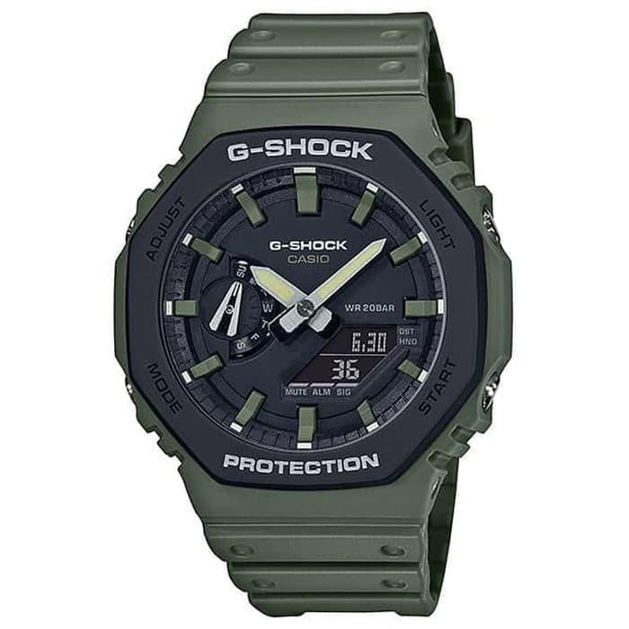 Casio G-Shock Ga-2110Su-3Adr / Gshock Ga2110Su-3A Original & Garansi