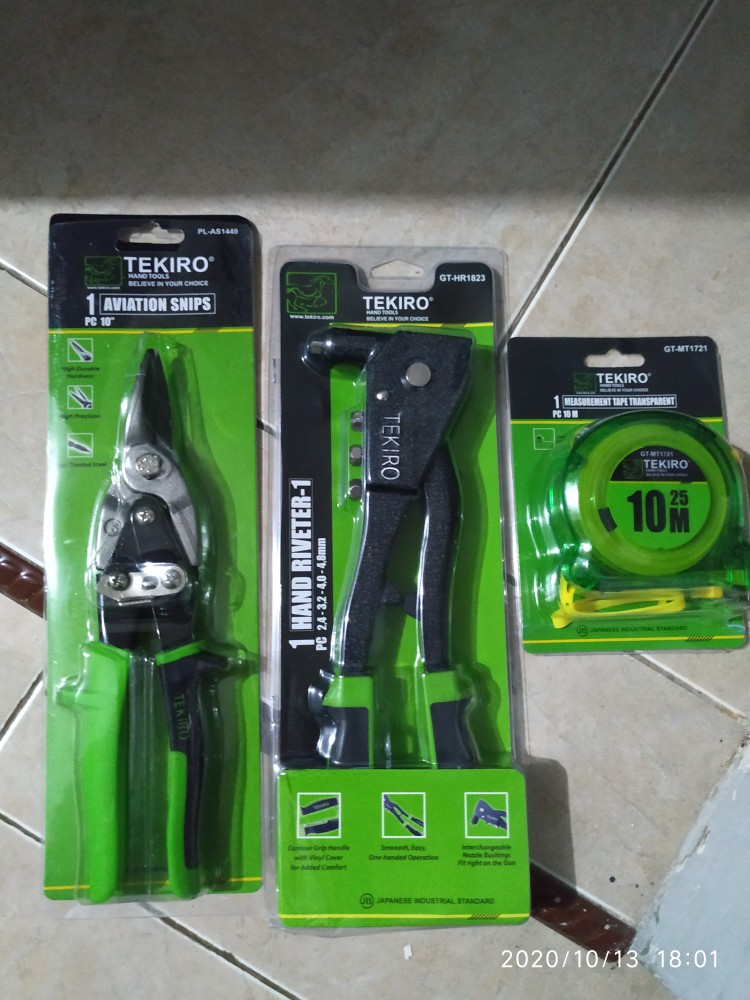 Tekiro Meteran Transparan 10m Measurement Tape Original