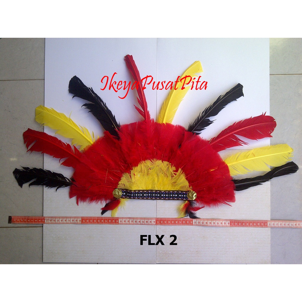 (1 pcs) Topi Bulu FLX 2 | Bulu Hias | Ikeya Toko Pita