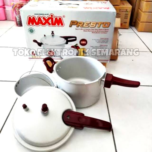 PANCI PRESTO MAXIM 4 LT 20 cm Pressure Cooker Maxim 4 Liter