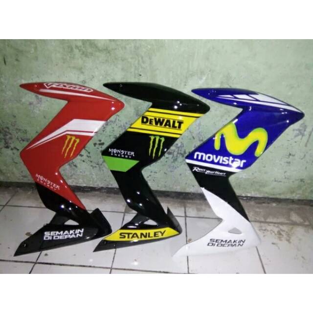 Half Fairing atau Sayap Yamaha New Vixion Advance Lightning  model ninja