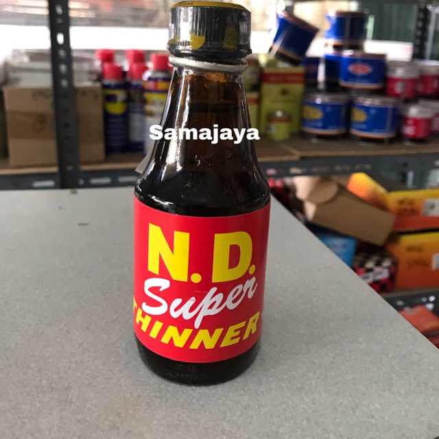 Thinner botolan ND . Thinner botol kratindaeng