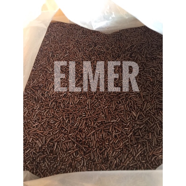 Meses Elmer Dark Vista Repack 250gr Coklat butir Chocorice Cokelat