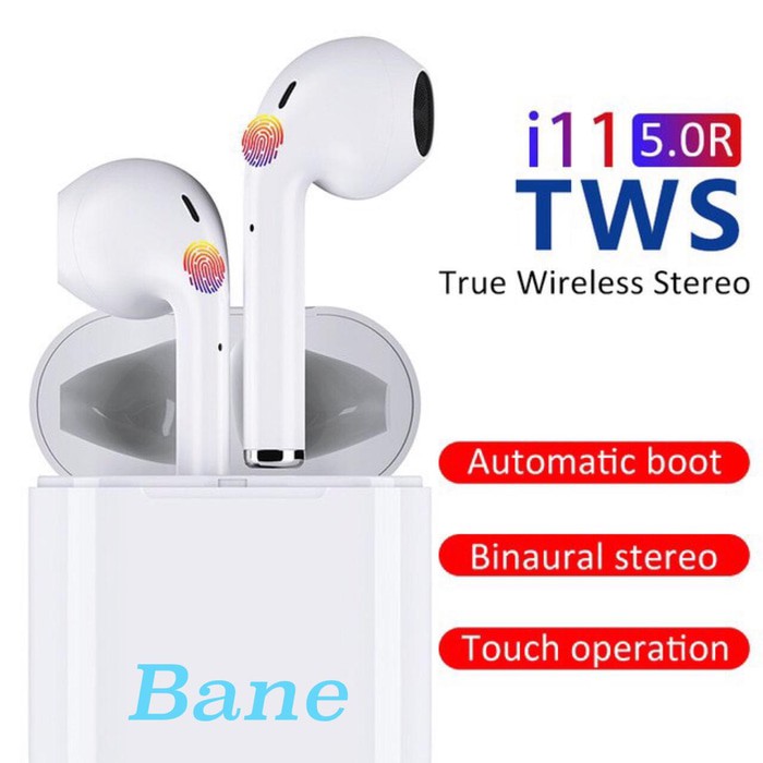 HF HEADSET HANDSFREE HF BLUETOOTH I11 TWS MINI