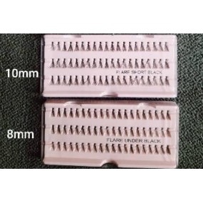 KNOT /FLARE russian eyelashes extension / Bulu mata tanam flare isi 60 helai / ready stock