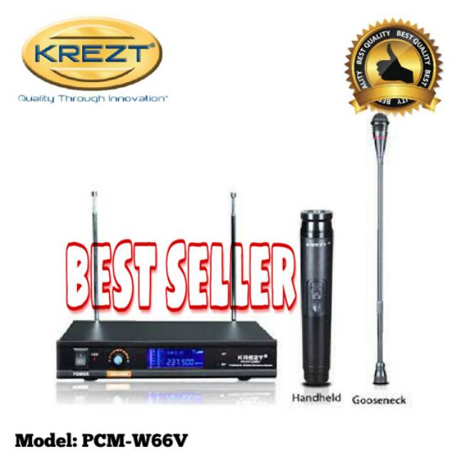 Mic KREZT Wireless PCM W66V Podium Original