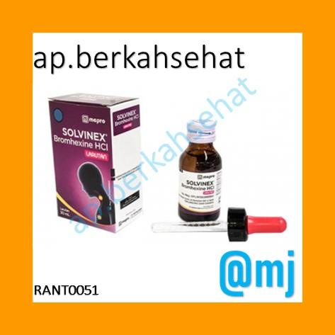 SOLVINEX DROP OBAT BATUK PENGENCER DAHAK