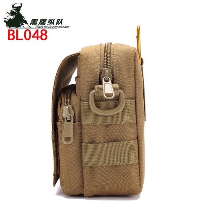 Tas Selempang &amp; Pinggang Multi Fungsi Tactical dengan Tali Strap