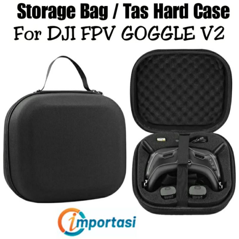 Storage Bag DJI FPV GOGGLE V2 Tas Hard Case Nylon Eva Protective Box