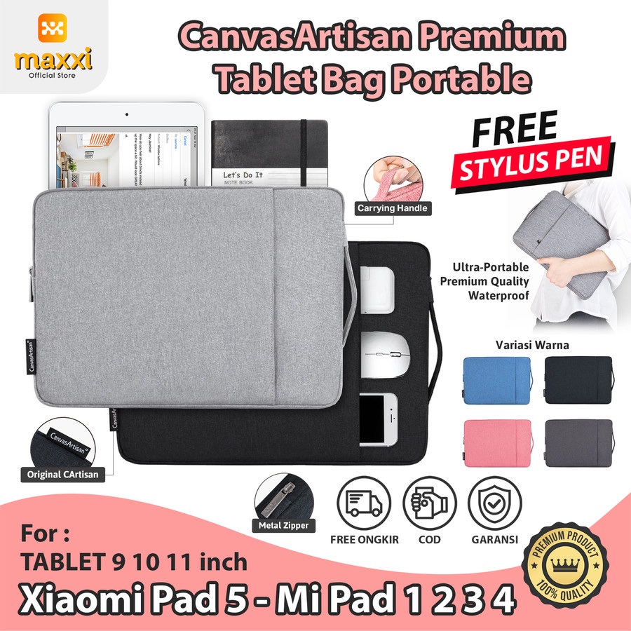 Tablet Bag Case Casing Soft Tas Kerja Kuliah For Xiaomi Pad 5 MiPad 11