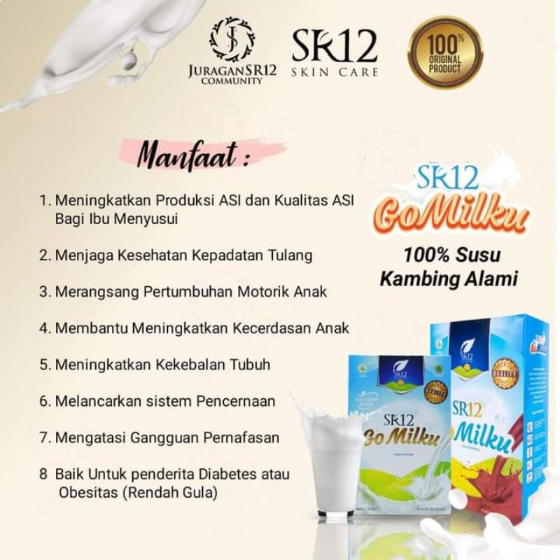 

GO MILKU SUSU KAMBING ETAWA SR12