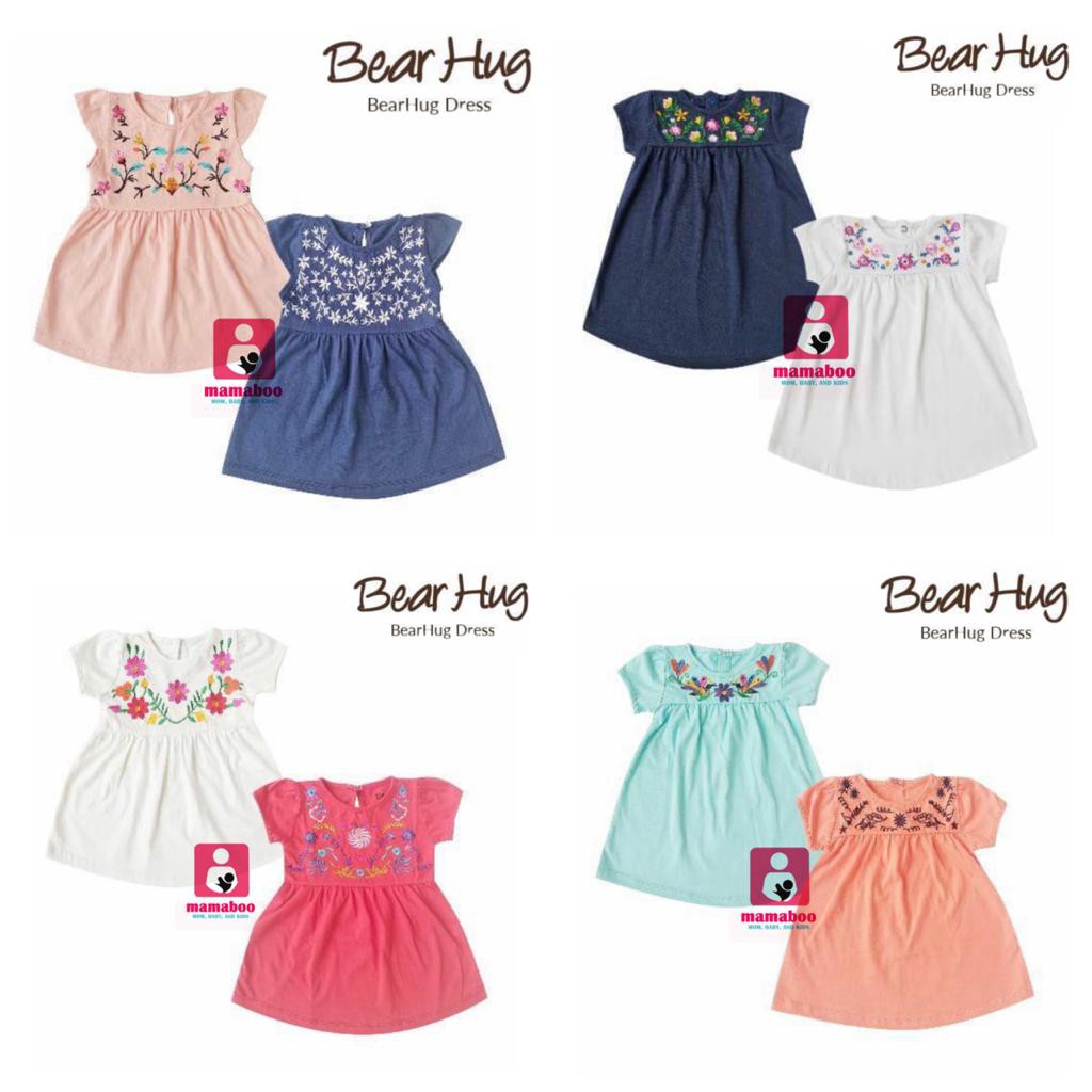 Bearhug dress Bayi girl XDD702-4 Harga SATUAN