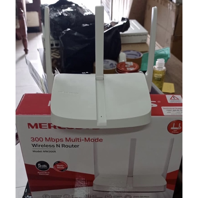 Mercusys MW306R 3Antenna 300Mbps Wireless N Router TANPA DUS