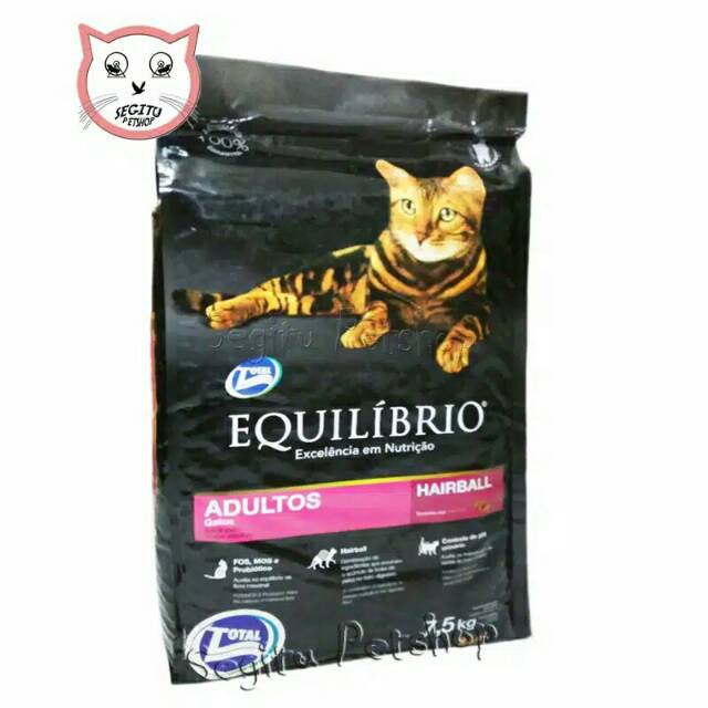 Makanan Kucing EQUILIBRIO ADULT 7.5 KG