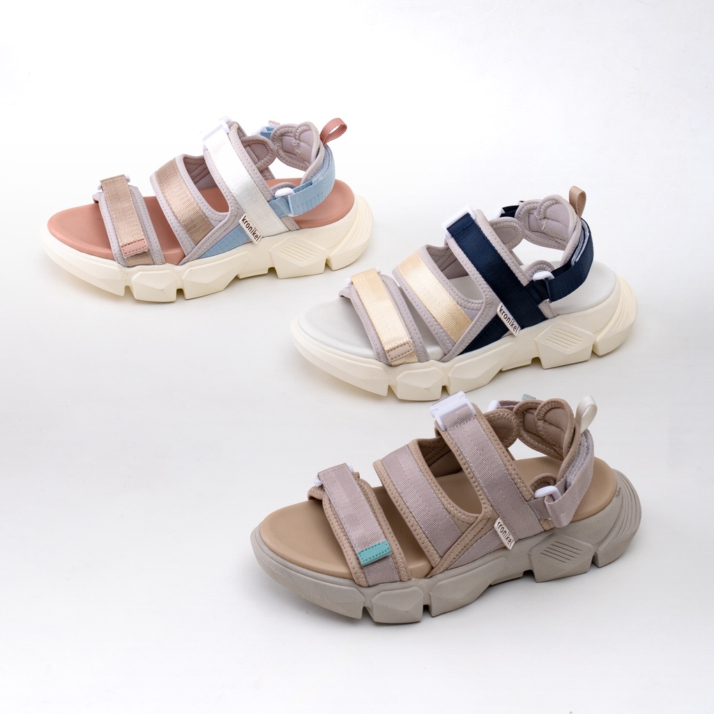 [PREMIUM LOKAL BRAND] KRONIKEL PROJECT // KINTA 2-in-1 Sandals