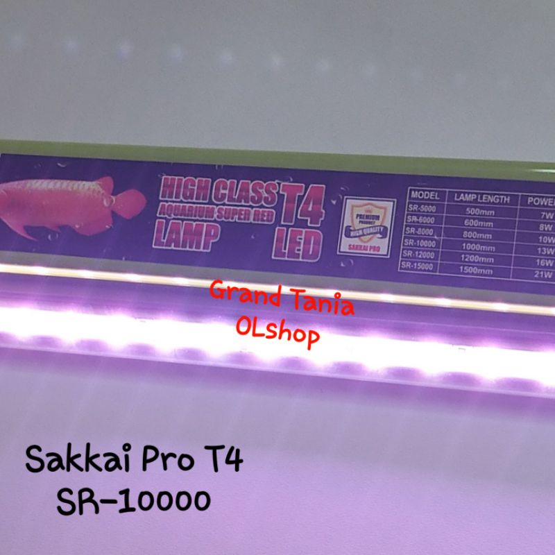 Lampu Tanning LED Sakkai Pro T4 SR-10000 lampu celup aquarium