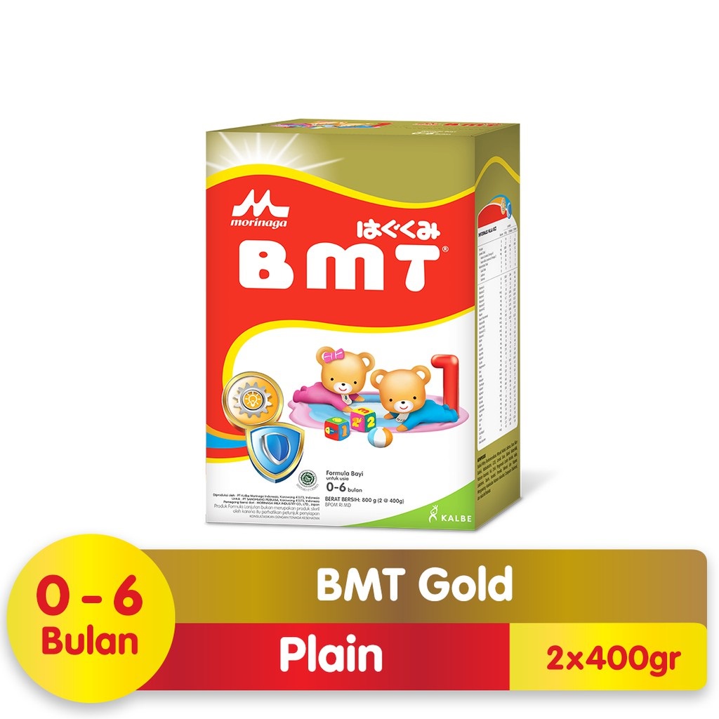 MORINAGA BMT Gold 1 800Gr Susu Bayi 0 - 6 Bulan