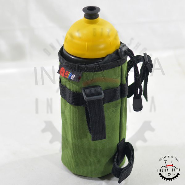 Sepeda Super seller  TAS HANDLEBAR & TEMPAT BOTOL AIR MINUM SINGLE BROMPTON EXPLORE EDITION Kwalitas
