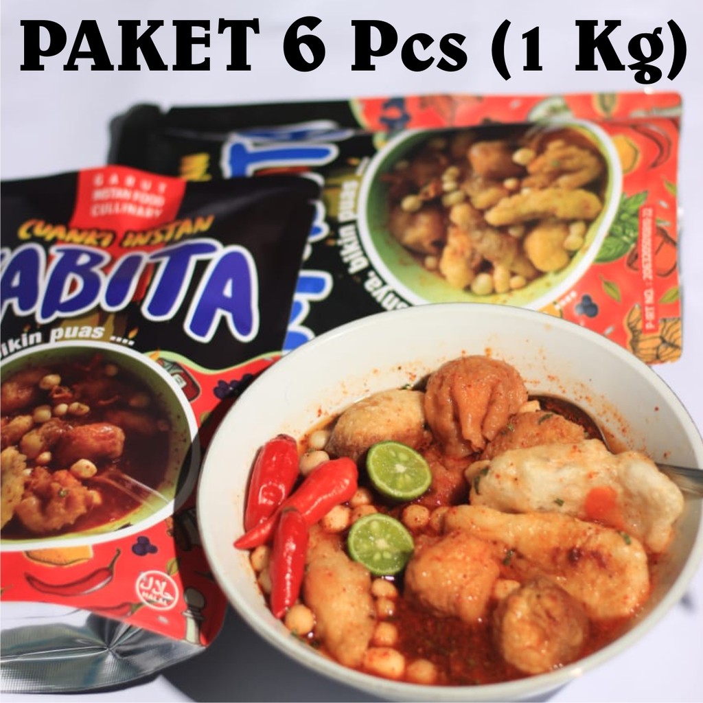 

Cuankie Instan Khas Garut Paket 6 Pcs (1 Kg)