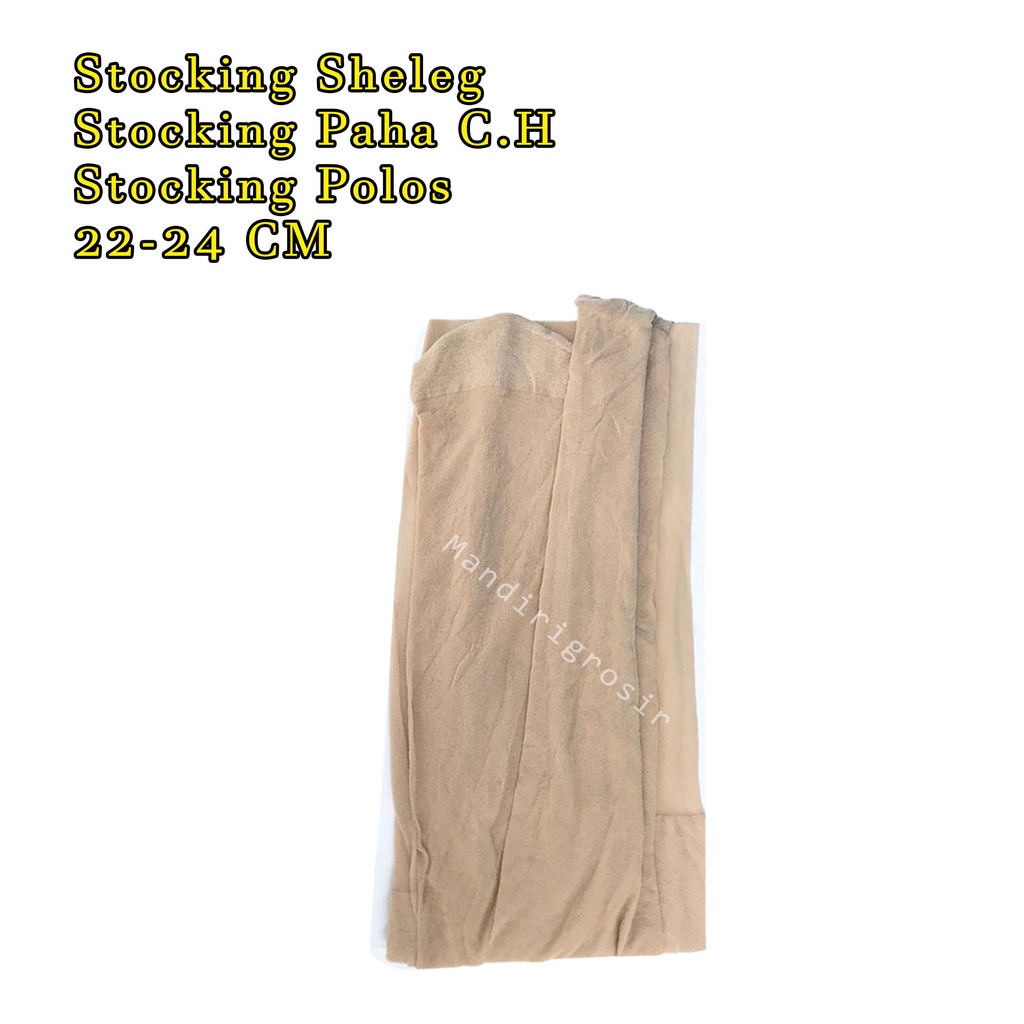 Stocking Sheleg* Stocking Paha C.H * Stocking Polos * 22-24 CM