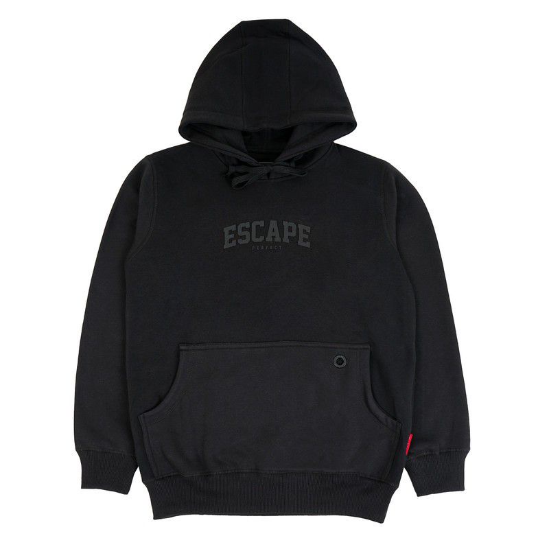 Hoodie Escaperfect Black to Black