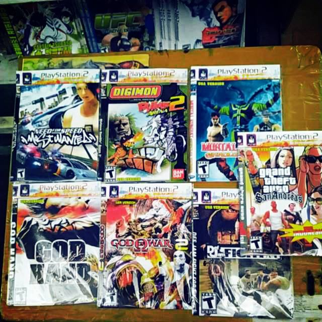 PROMO BELI 5 GRATIS 1 DIJUAL BERBAGAI MACAM JUDUL KASET PS2 KUALITAS TERJAMIN